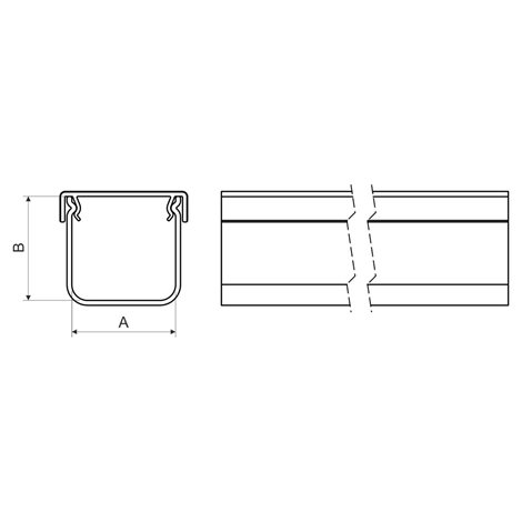 KOPOKAN 4_CD KANÁL ZEMNÍ 200X125 ŠEDÉ TĚLO/MODRÉ VÍKO 2