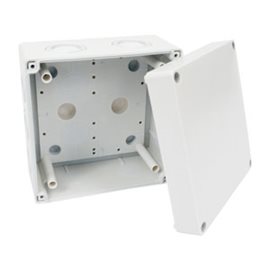KSK 125_KA KRABICE S KRYTÍM IP 66 SVĚTLE ŠEDÁ/RAL 7035