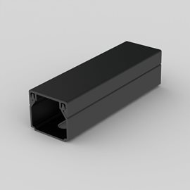 LHD 20X20_FD LIŠTA HRANATÁ ČERNÁ