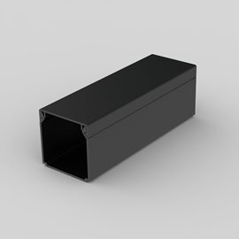 LHD 40X40_FD LIŠTA HRANATÁ ČERNÁ