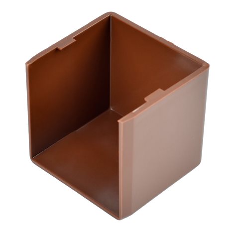 8641_I2 KRYT KONCOVÝ LHD 40X40 IMITACE/DUB TMAVÝ