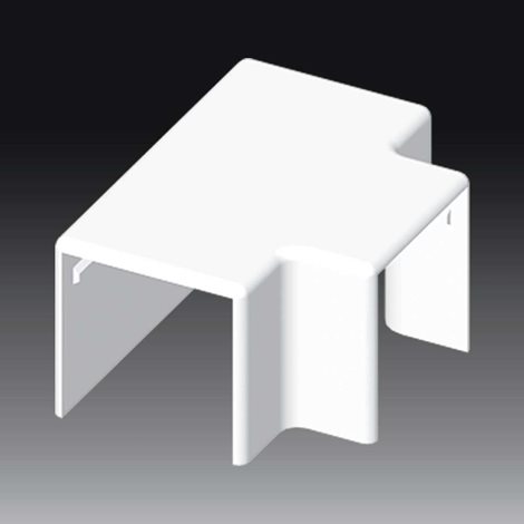 8644_HB KRYT ODBOČNÝ LHD 40X40 SUPERBÍLÁ/RAL 9003