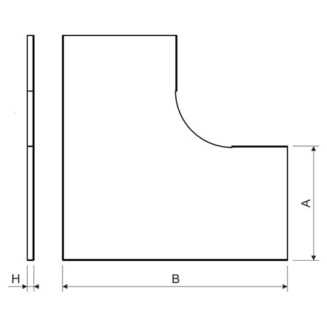 NVO 90X62_S VÍKO OBLOUKU 90° POZINKOVÁNO SENDZIMIR 3