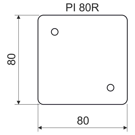 PI 80R_XX PODLOŽKA IZOLAČNÍ 2
