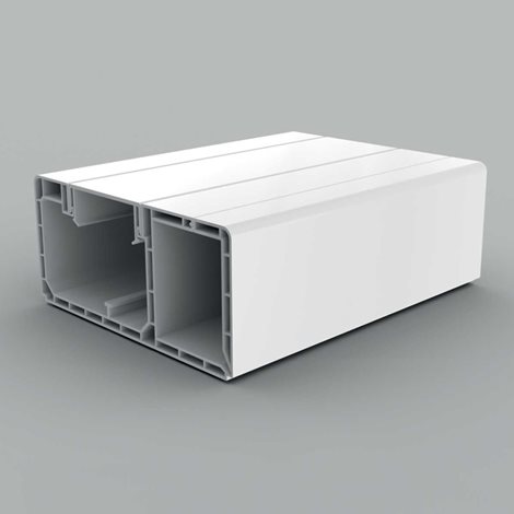 PK 120X55 D_HD KANÁL PARAPETNÍ DUTÝ SUPERBÍLÁ/RAL 9003/KARTON 1