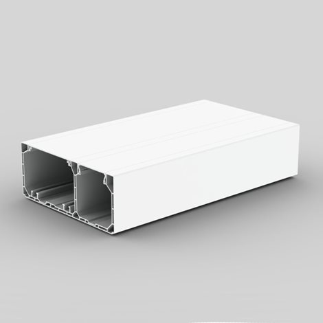 PK 170X65 D_HD KANÁL PARAPETNÍ DUTÝ SUPERBÍLÁ/RAL 9003/KARTON/VÍKO 80 MM