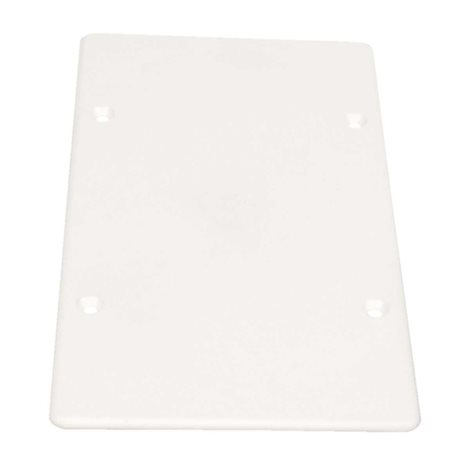 VKP 64/2L_HB VÍČKO KRABICE KP 64/2L SUPERBÍLÁ/RAL 9003 1