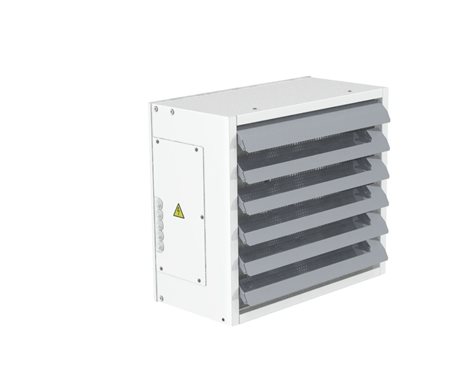 NEVADA III 1E - 9 kW Elektrická vytápěcí jednotka 230V / el. ohřev 400V RAL9010 1