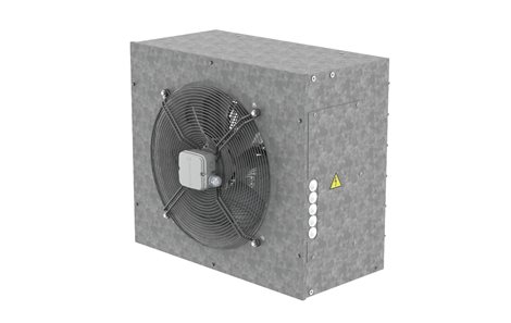 NEVADA III 1E - 9 kW Elektrická vytápěcí jednotka 230V / el. ohřev 400V pozink 3
