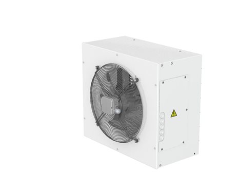 NEVADA III 1E - 9 kW Elektrická vytápěcí jednotka 230V / el. ohřev 400V RAL9010 3