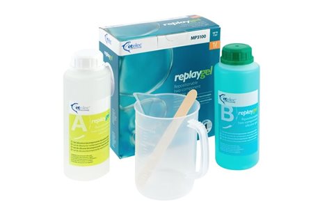 Gel dvousložkový REPLAYGEL (1 litr - 2x láhev po 0,5l), opakovaně použitelný, bez expirace