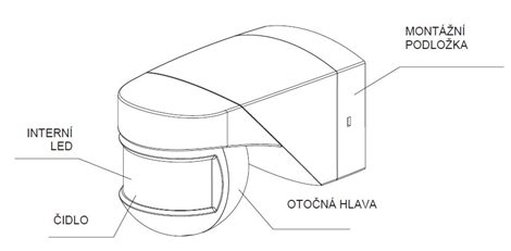 ORBIS MULTIMAT pohybové čidlo Orbis 2