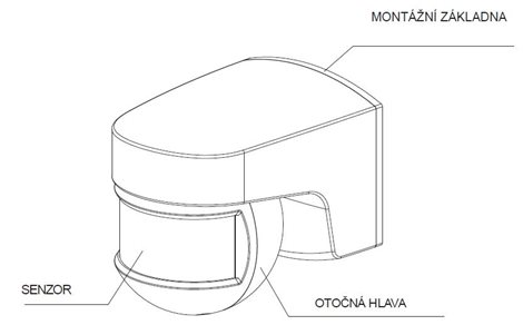 ORBIS ISIMAT+ pohybové čidlo Orbis 2