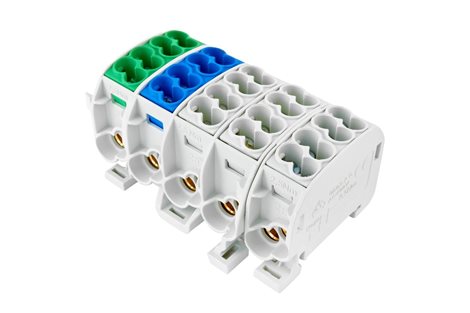 Svorkovnice rozbočovací HLAK 25//5 C 3LNPE, 152A, 5pól., CU, IP20, 3xŠ/M/Z, na DIN 1
