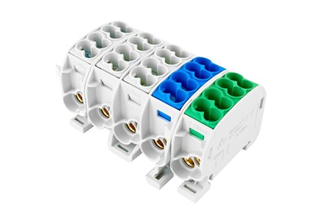 Svorkovnice rozbočovací HLAK 25//5 C PEN3L, 152A, 5pól., CU, IP20, 3xŠ/M/Z, na DIN