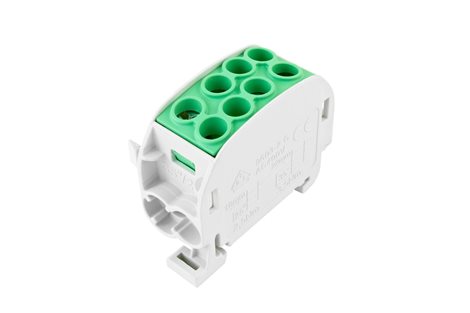 HLAK 35//1 C PE Svorkovnice rozbočovací 2x35, 2x25mm2 CU zelená