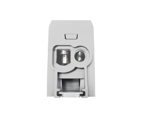 Blok pro rozdělení fází UVB 200 L S, 1pól., 200A, AL/CU, 1000V, černý, na DIN 2