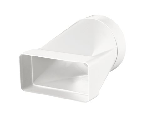 Vzduchovod plastový-Redukce kruh.100/55x110 prodloužená