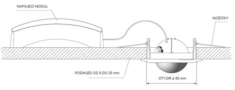 ORBIS DICROMAT+CR  pohybové čidlo ORBIS 3