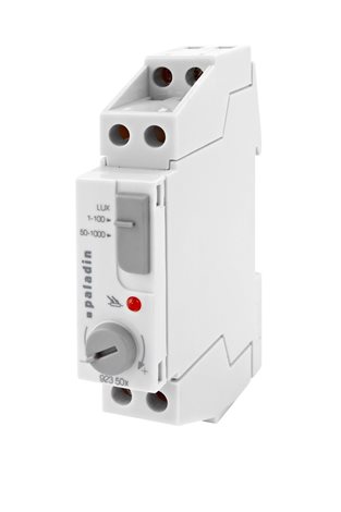 Spínač soumrakový PALADIN 923500, 1-1000lux, 16A 1