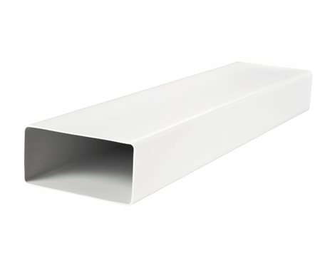 Potrubí VENTS 8015 - 1,5m/60x204mm PVC, vzduchotechnické