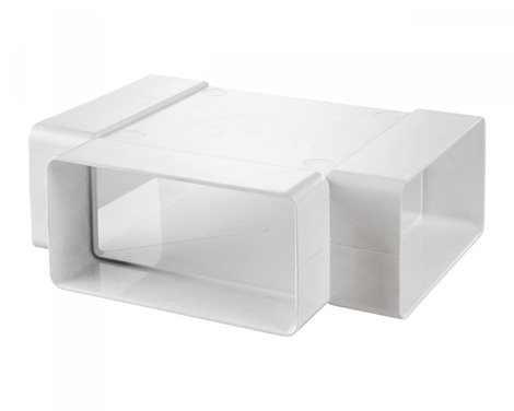Spojka T horizontální VENTS 838 - 60x204mm PVC