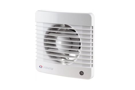 100MTL ventilátor s časovačem, kuličkovými ložisky a větším výkonem, 128 m³/hod.