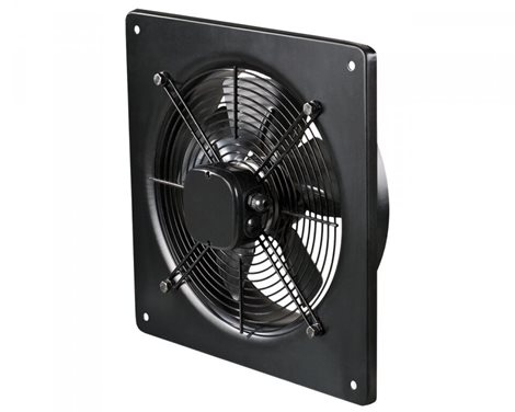 Ventilátor VENTS OV4D 400 průmyslový, čtvercový (540x540mm), černý
