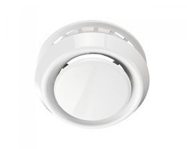 A100VRF Plastový talíř odvodní s přírubou a uzávěrovým prstencem Ø148mm/Ø100mm