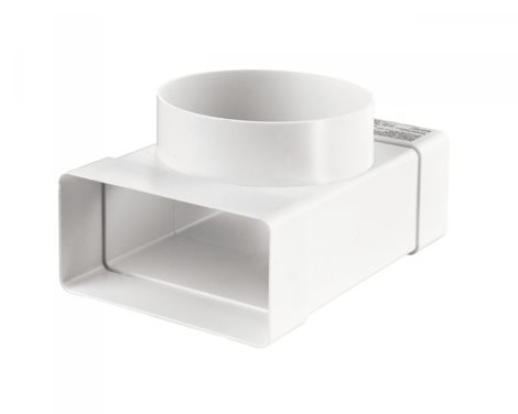 Redukce T na potrubí  VENTS 531 - prům.  100/2x55x110mm PVC