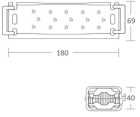 Spojka gelová SHARK 506WS, se svork. 5x (1,5 - 6mm2) a odleh. sponou, pro Cu/Al, 0,6/1kV 2