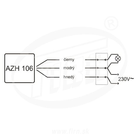 Spínač soumrakový FiF AZH-106, 2-1000lux, 16A, 230V, IP65, šedý, na povrch 3