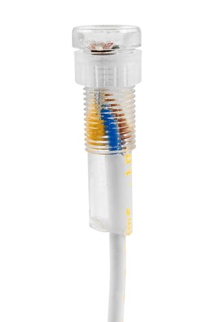 AZ-112 Soumrakový spínač na DIN s externím vestavným čidlem IP65, 16A 2