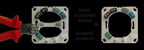 HAD 3  3040115 sporáková sv. 5x2,5mm2 na omítku 3