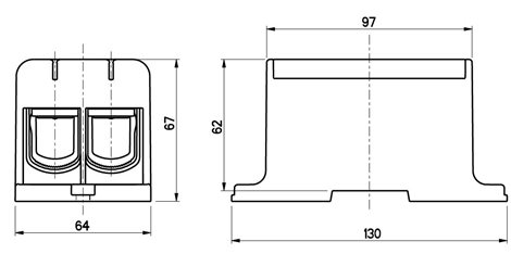 UK 240/2 PE 2090215 svorka univerzální 2x240mm2 žluto/zelená 3