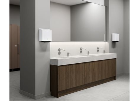 ULTRONIC Plus osoušeč rukou; bílý plastový kryt; 0,72 kW; 230 V 3