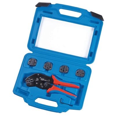 LF SET Kleště lisovací HOBBY, řada F+ sada čelistí