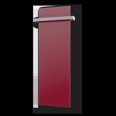 ECOSUN 500 GS Wine Red Vínově červený, skleněný bezrámový panel na stěnu i strop, 500 W 2