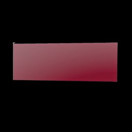 ECOSUN 500 GS Wine Red Vínově červený, skleněný bezrámový panel na stěnu i strop, 500 W