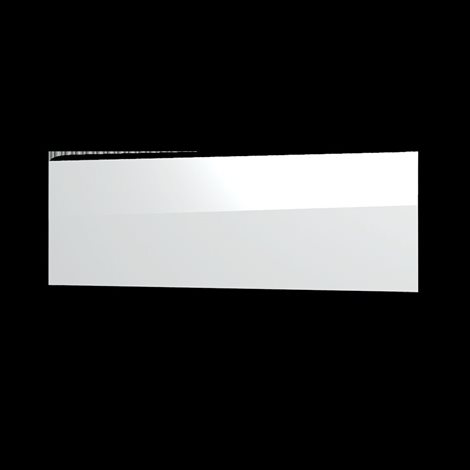 ECOSUN 500 GS White Mléčně bílý, skleněný bezrámový panel na stěnu i strop, 500W (15 ks/pa