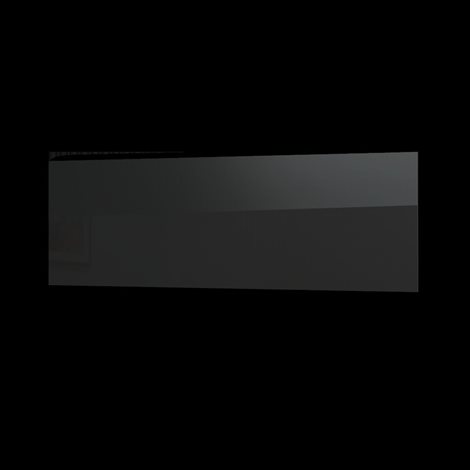 ECOSUN 500 GS Black Černý, skleněný bezrámový panel na stěnu i strop, 500 W