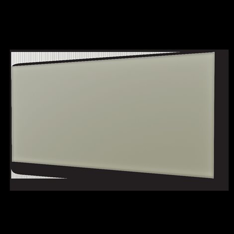 ECOSUN 600 GS Basalt Čedičově šedý, skleněný bezrámový panel na stěnu i strop, 600 W (20 k