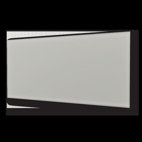 ECOSUN 600 GS Platinum Grey Šedostříbrný, skleněný bezrámový panel na stěnu i strop, 600 W