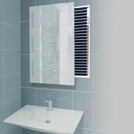 ECOFILM MHF 12 Elektrická topná folie pod zrcadlo, 252 x 274 mm 2