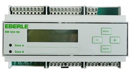 Eberle EM 524 90 (dvouzónový) Dvouzónový regulátor pro vyhřívání volných ploch nebo okapů
