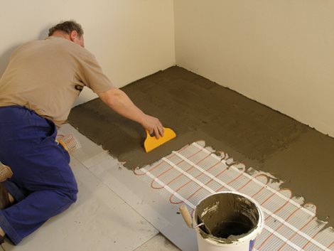F-BOARD 10 (balení 4,32 m²) Izolace pro topné systémy Ecofloor pod dlažbou - tl. 10 m 9