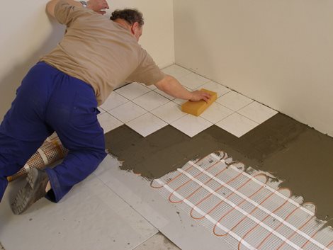 F-BOARD 10 (balení 4,32 m²) Izolace pro topné systémy Ecofloor pod dlažbou - tl. 10 m 11