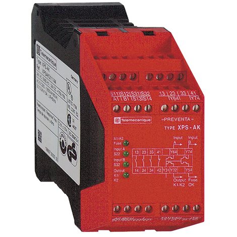 XPSUAK12AP (náhrada za XPSAK311144) Bezpečnostní modul Preventa