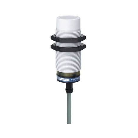 XT230A1FBL2 Kapacitní čidlo válcové plast,M30 ,24-240 V AC,kabel 2m