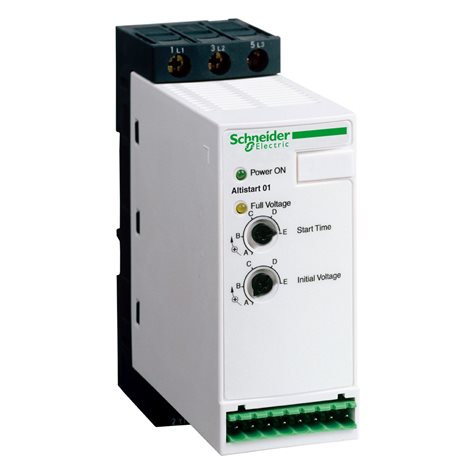 ATS01N125FT Softstartér s řízením v 1 fázi, 25 A, 210 až 480 V
